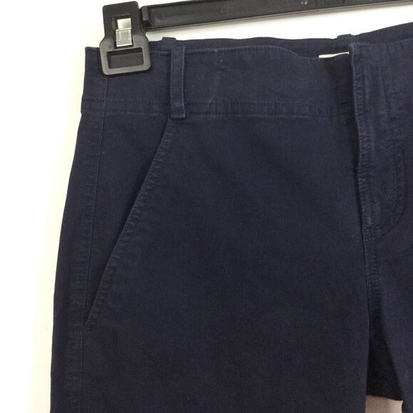 A.L.C. Womens Cotton Mid Rise Skinny Blue Chino Pant Size 8 - Picture 2 of 12